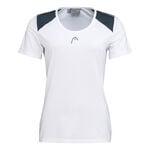 HEAD Bekleidung HEAD 22 Tech T-Shirt Damen - weiß, dunkelblau