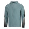 Velociti Storm Hooded Laufjacke Herren-Blaugrau,Schwarz