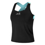 Endless Bekleidung Endless Cross Tank-Top Damen-Schwarz,Blau
