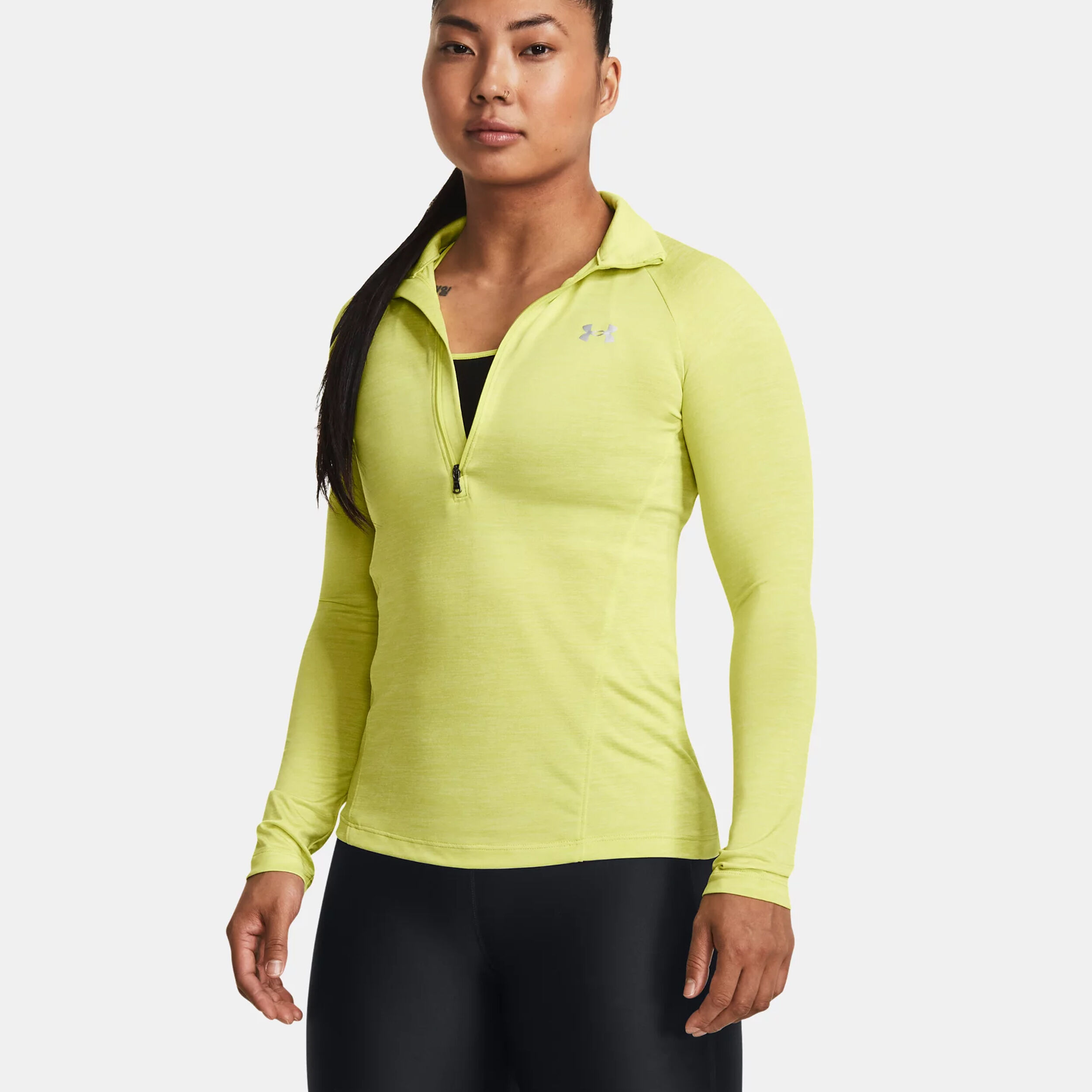 Under armour yellow long sleeve on sale