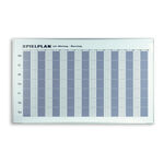 Tegra Platzbedarf Tegra F&uuml;r 8 Pl&auml;tze Belegungsplan-Wei&szlig;