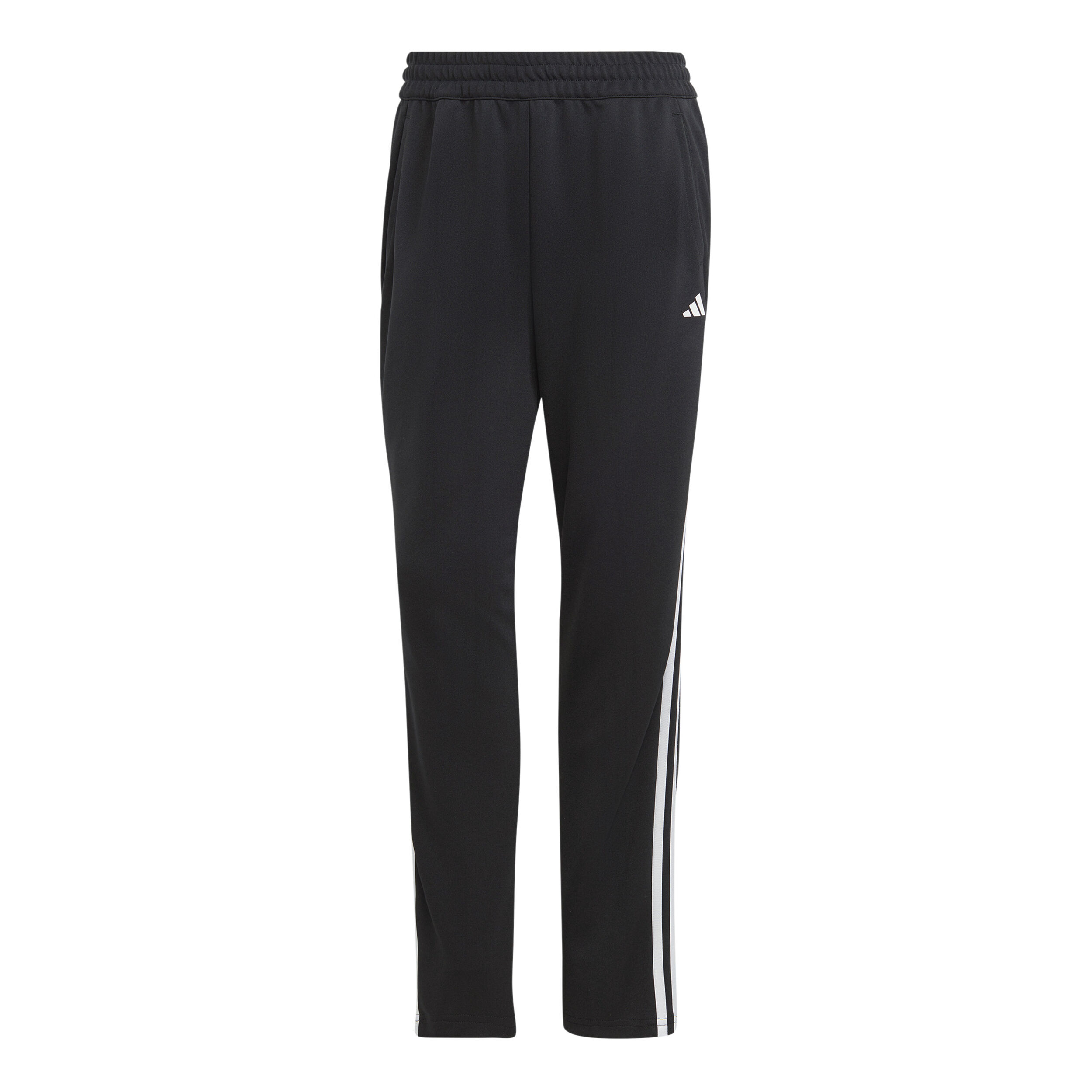 adidas Essetials 3 Stripes Trainingshose Damen Schwarz WeiB online kaufen Tennis Point DE