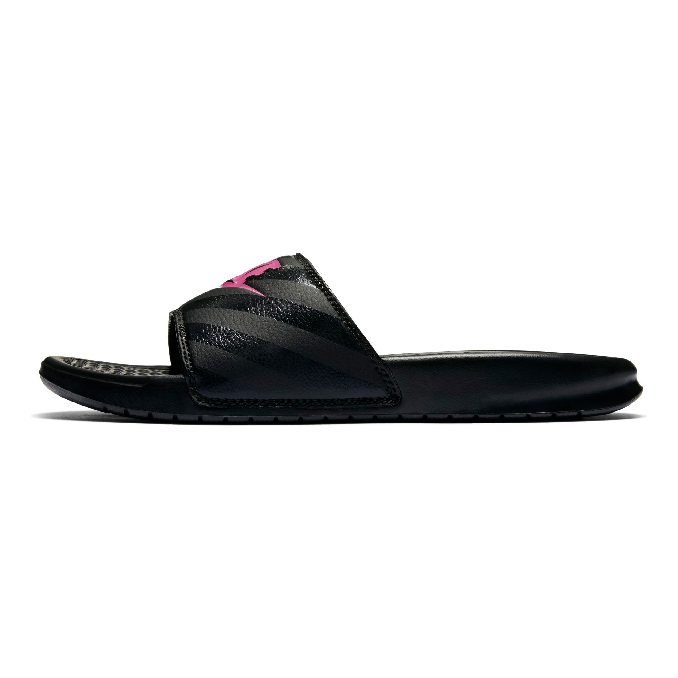 Nike Benassi Just Do It Badelatschen Damen Schwarz Pink online