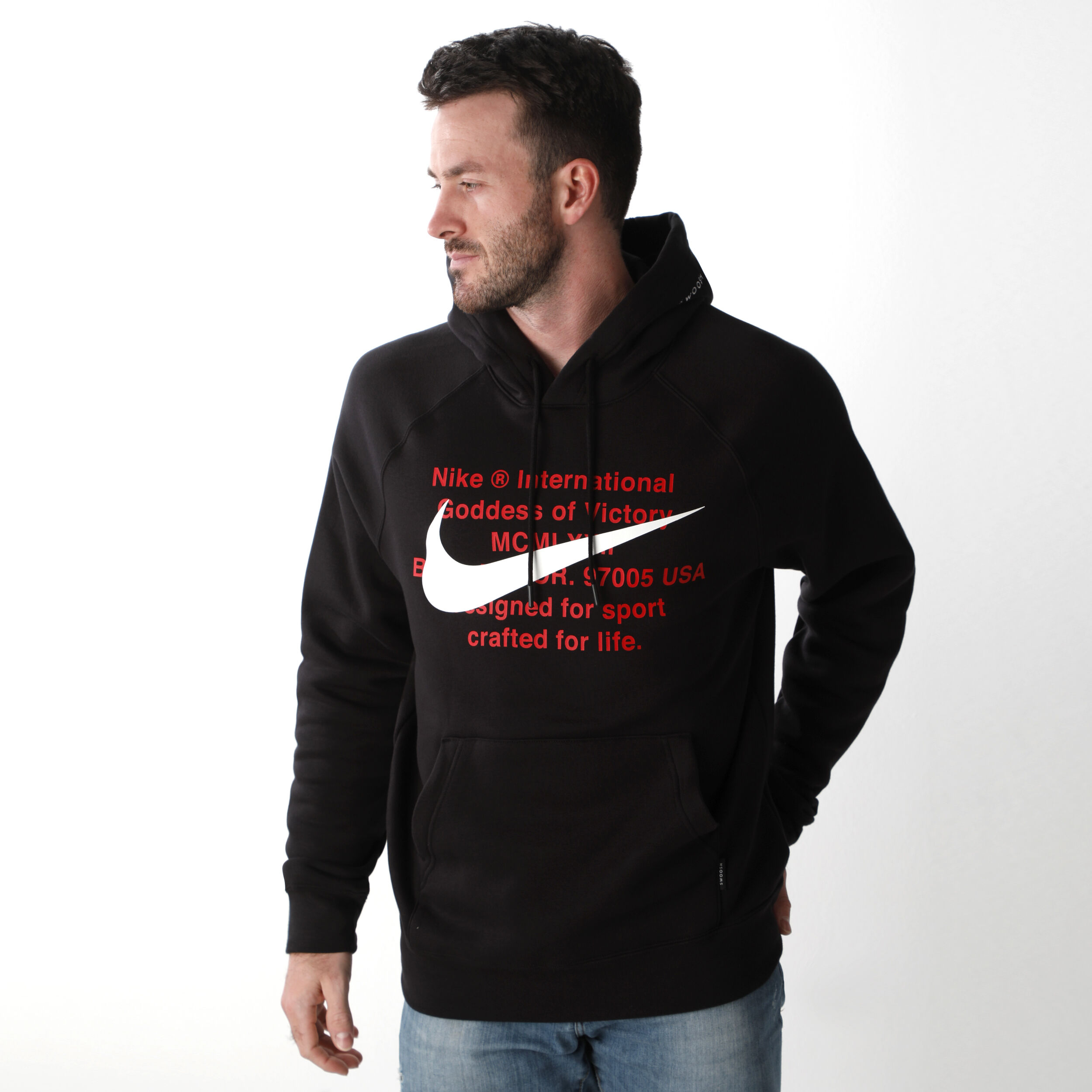 Nike Sportswear Hoody Herren - Schwarz 