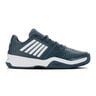 Court Express Sandplatzschuh Herren-Petrol,Weiß