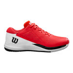 Wilson Tennisschuhe Wilson Rush Pro Ace Sandplatzschuh Herren-Rot,Wei&szlig;
