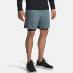 Under Armour Bekleidung Under Armour Tech Vent 2in1 Shorts Herren - blaugrau, 