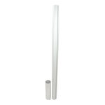 Tegra ASS-Tennispfosten Alu, rund, eloxiert, 83 mm
