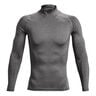 Heatgear Comp Mock Longsleeve Herren-Grau