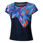 BIDI BADU Bekleidung BIDI BADU Spike T-Shirt Damen-Dunkelblau,Mehrfarbig