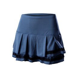 Long Posh Pleat Tier Skirt Women