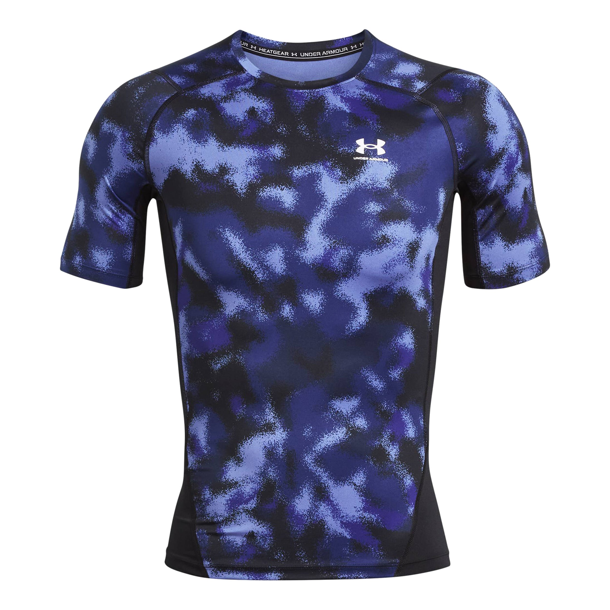 Under Armour Heatgear Printed T Shirt Herren Lila online kaufen Tennis Point DE