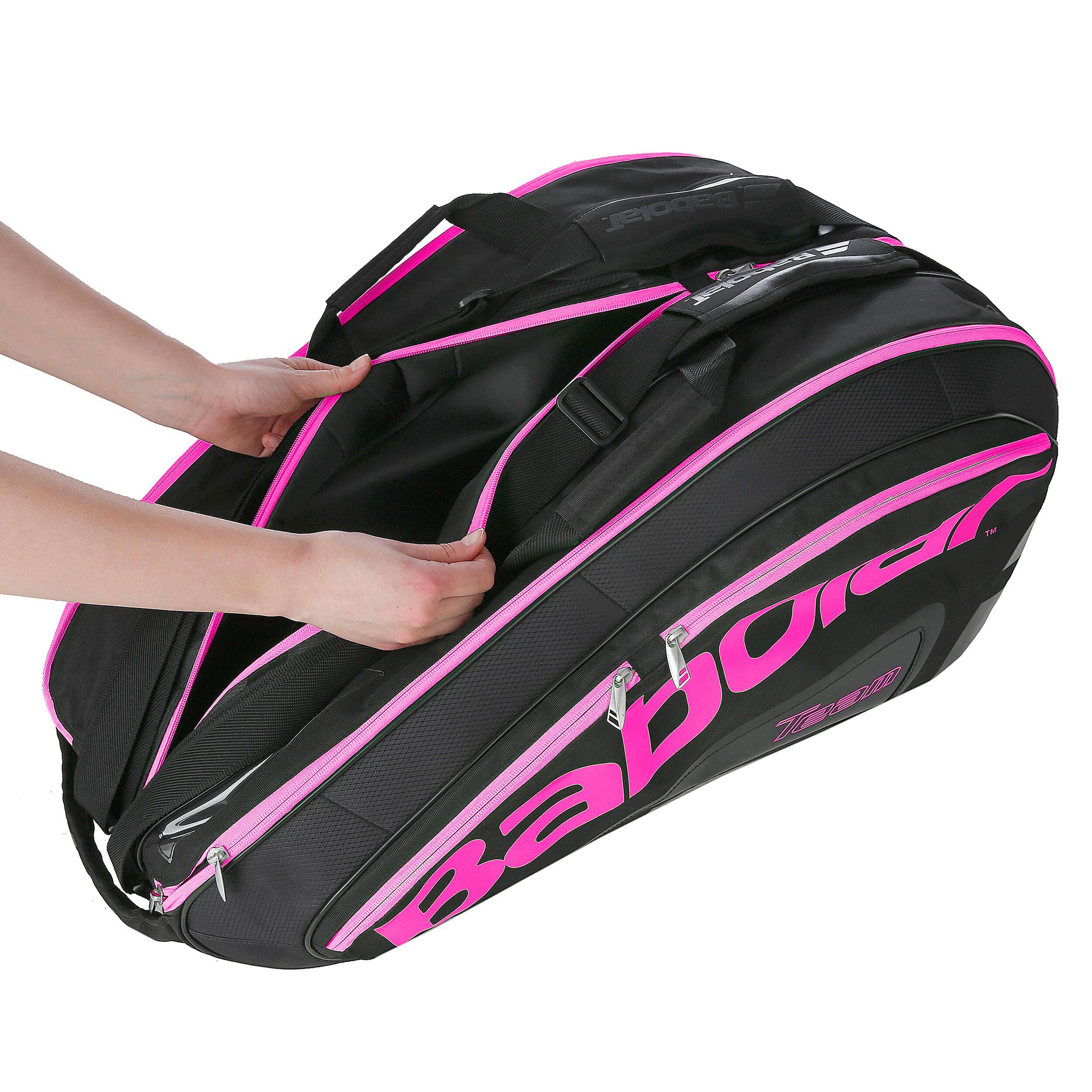 Babolat pink tennis bag top