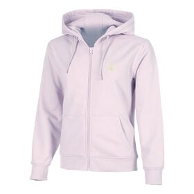 Bild von Mind Taped Zip Sweatjacke Damen-Flieder,Neongrün
