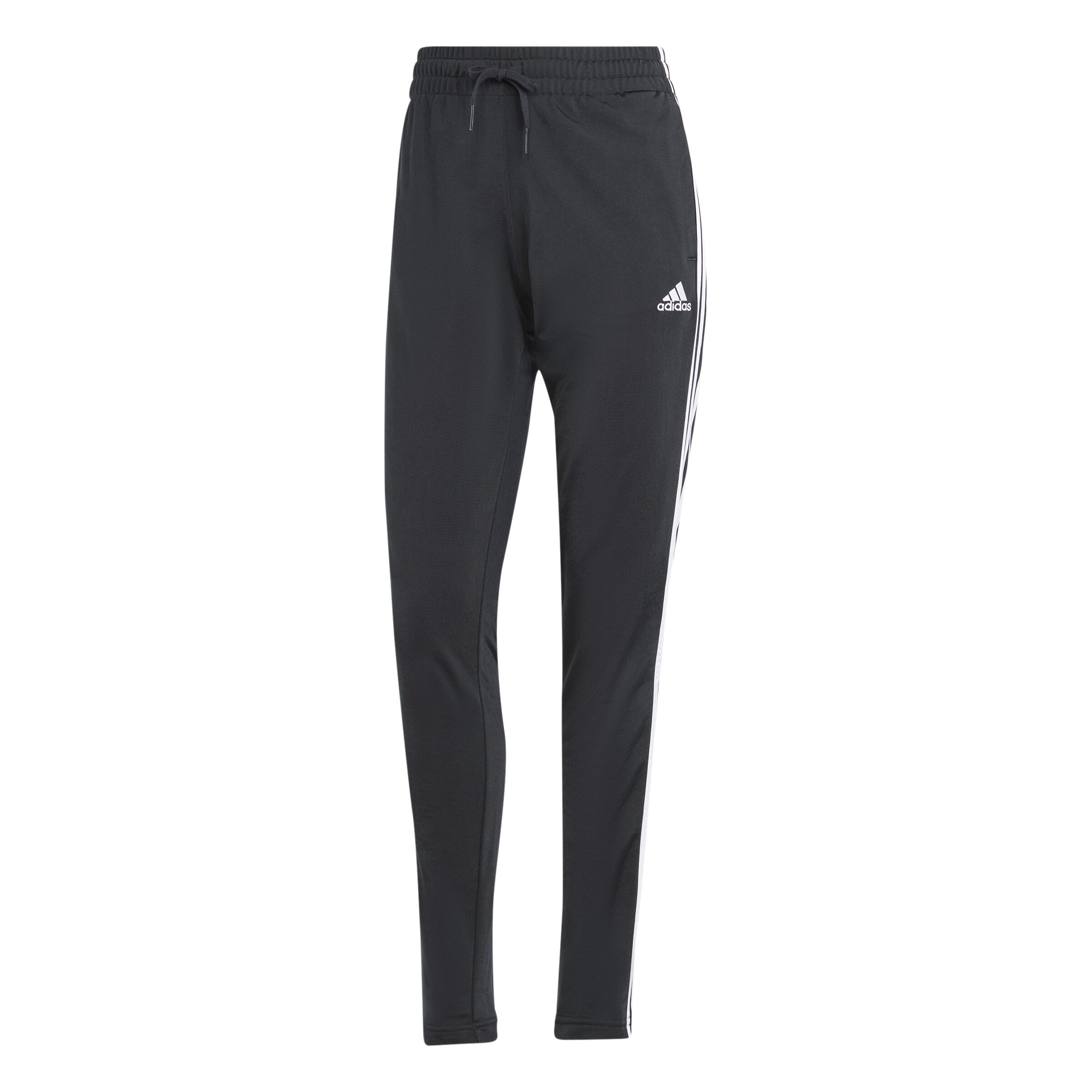 adidas 3 Stripes Trainingsanzug Damen Schwarz WeiB online kaufen Tennis Point DE