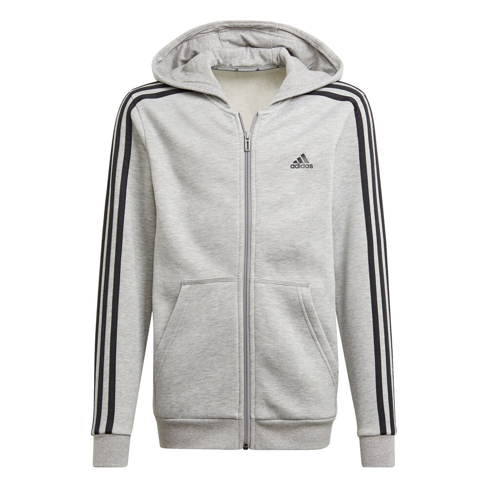 3 Stripes Full Zip Hoody Jungen