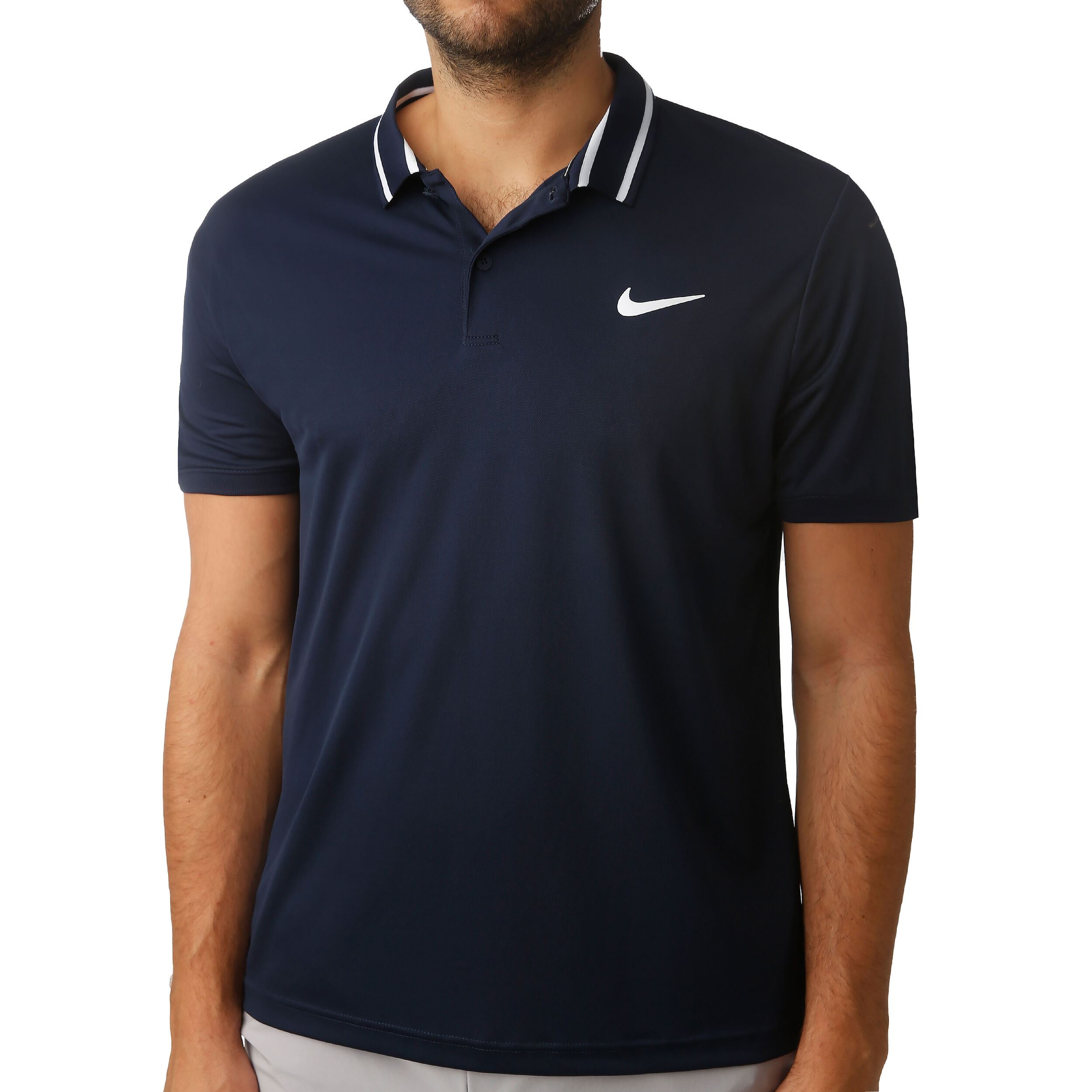 Nike Court Dri Fit Polo Herren Dunkelblau, Weiß online Nike Court Dri Fit Polo Herren Dunkelblau, Weiß online