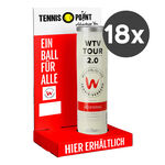 Wilson 18x WTV Tour 4er plus Aufsteller