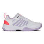 K-Swiss Tennisschuhe K-Swiss Court Express 2 Sandplatzschuh Damen-Weiß,Flieder