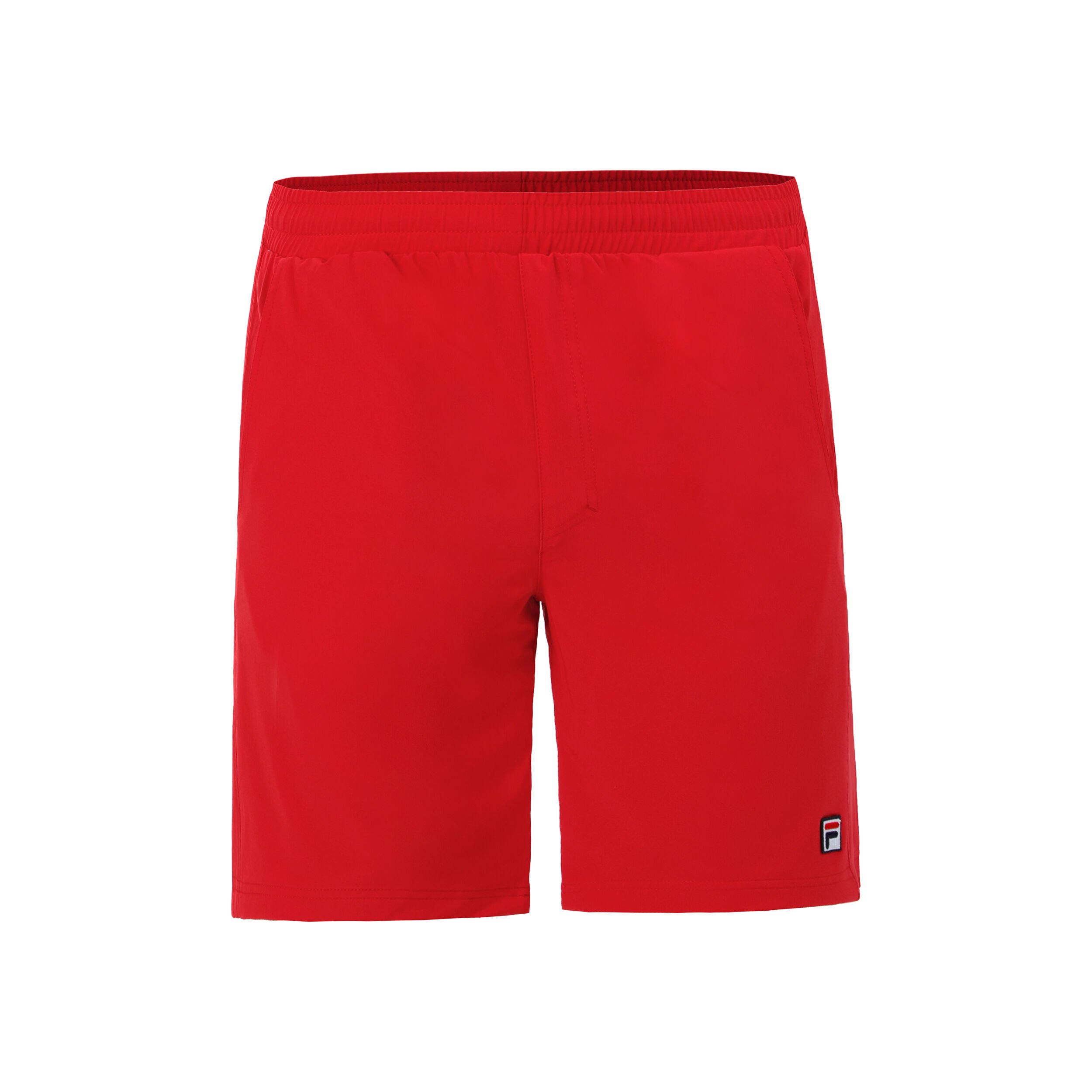 Red fila shorts hotsell