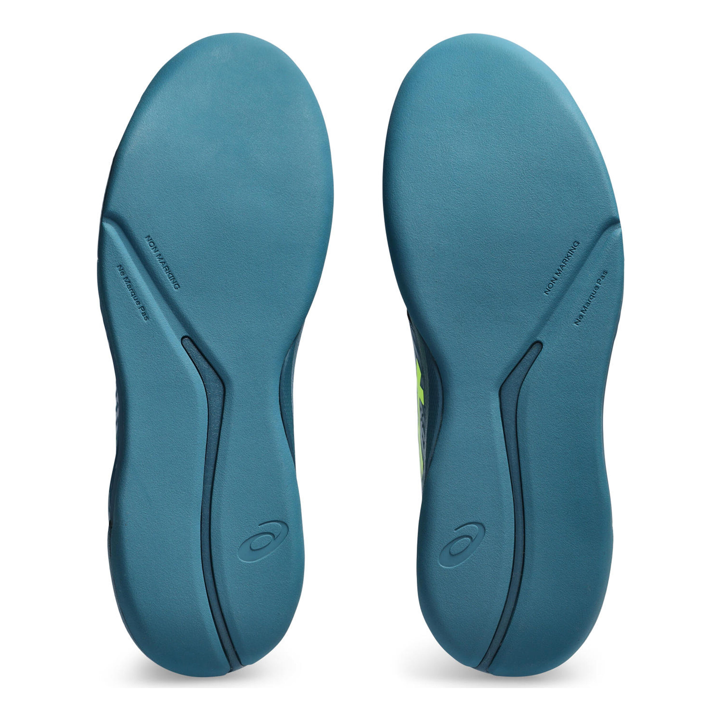 Gel Challenger 14 Teppichschuh Herren Petrol Neongelb
