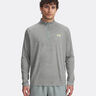 Tech Textured Half-Zip Longsleeve Herren-Salbei