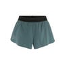 Pro Hypervent Split 2 Laufshorts Damen-Blau