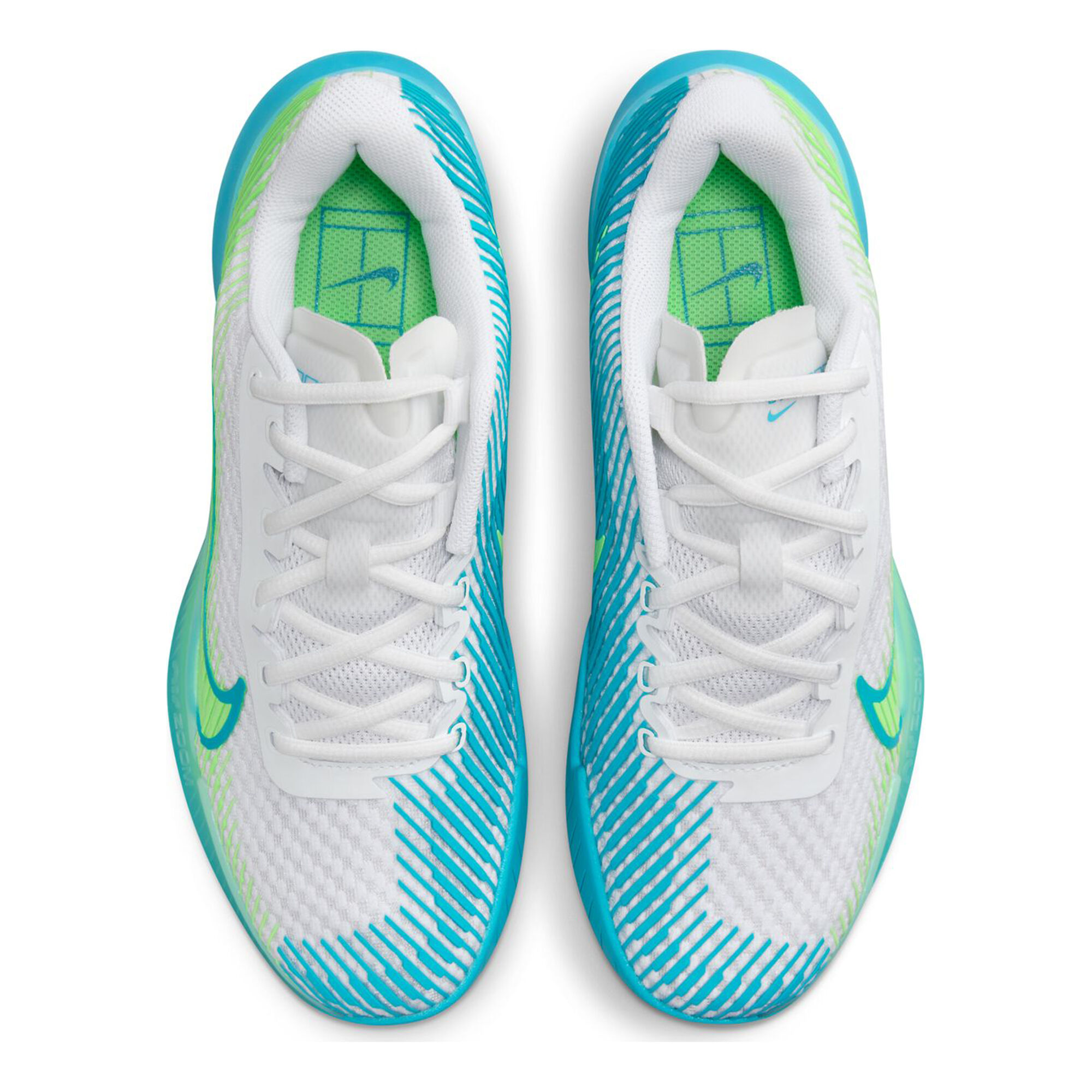 Nike Court Zoom Vapor 11 Allcourtschuh Damen Weiß Blau online kaufen