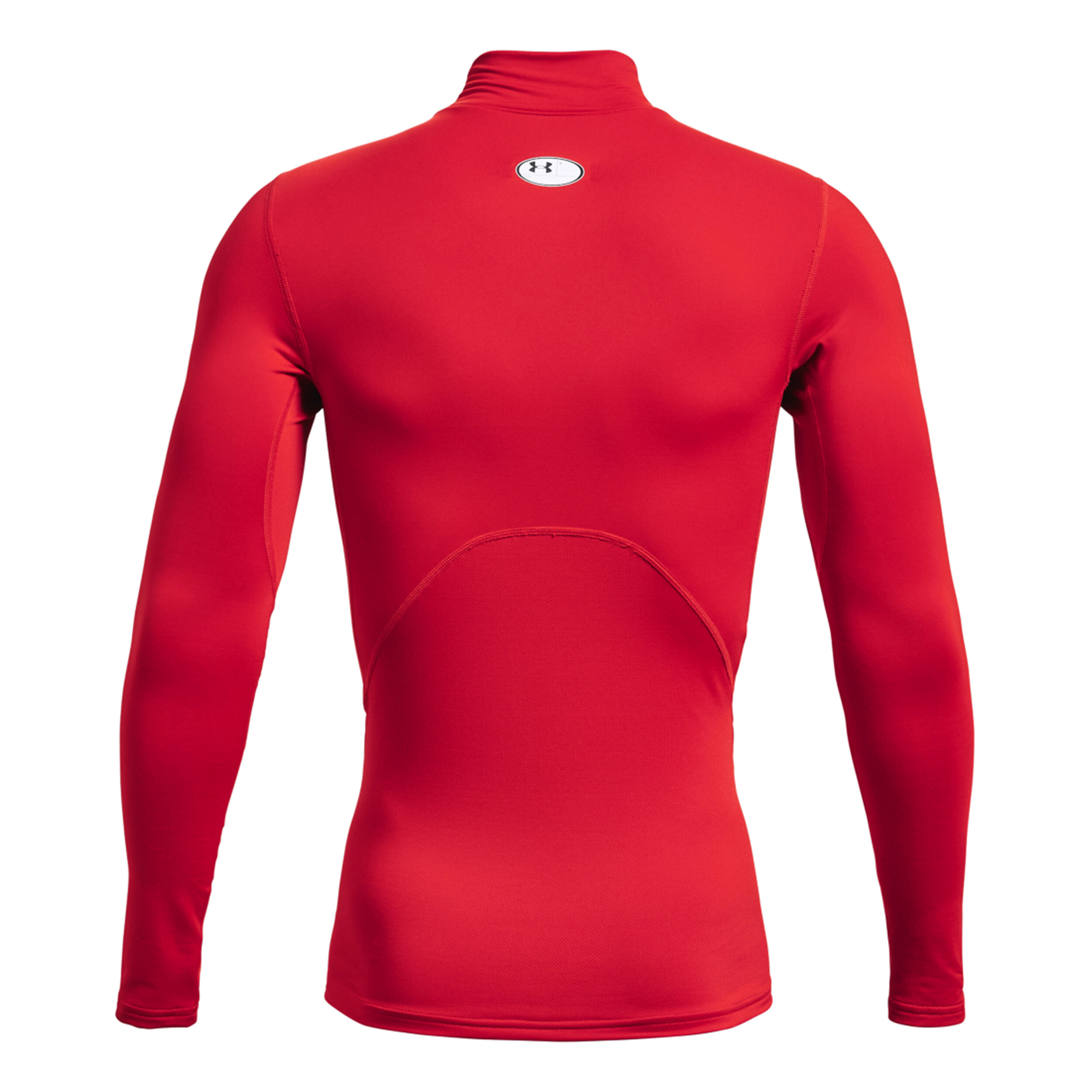 Coldgear Comp Mock Longsleeve Herren Rot