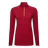 Core Thermal 1/2 Zip Laufshirt Damen-Rot