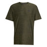 Training Essential Stretch T-Shirt Herren-dunkelgrün