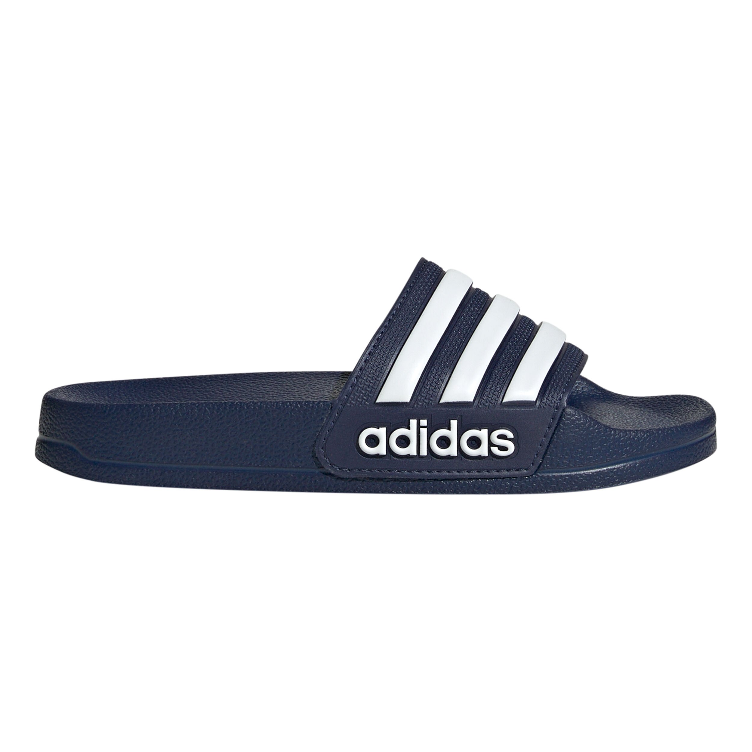 adidas Adilette Shower Badelatschen Kinder Dunkelblau WeiB online kaufen Tennis Point DE