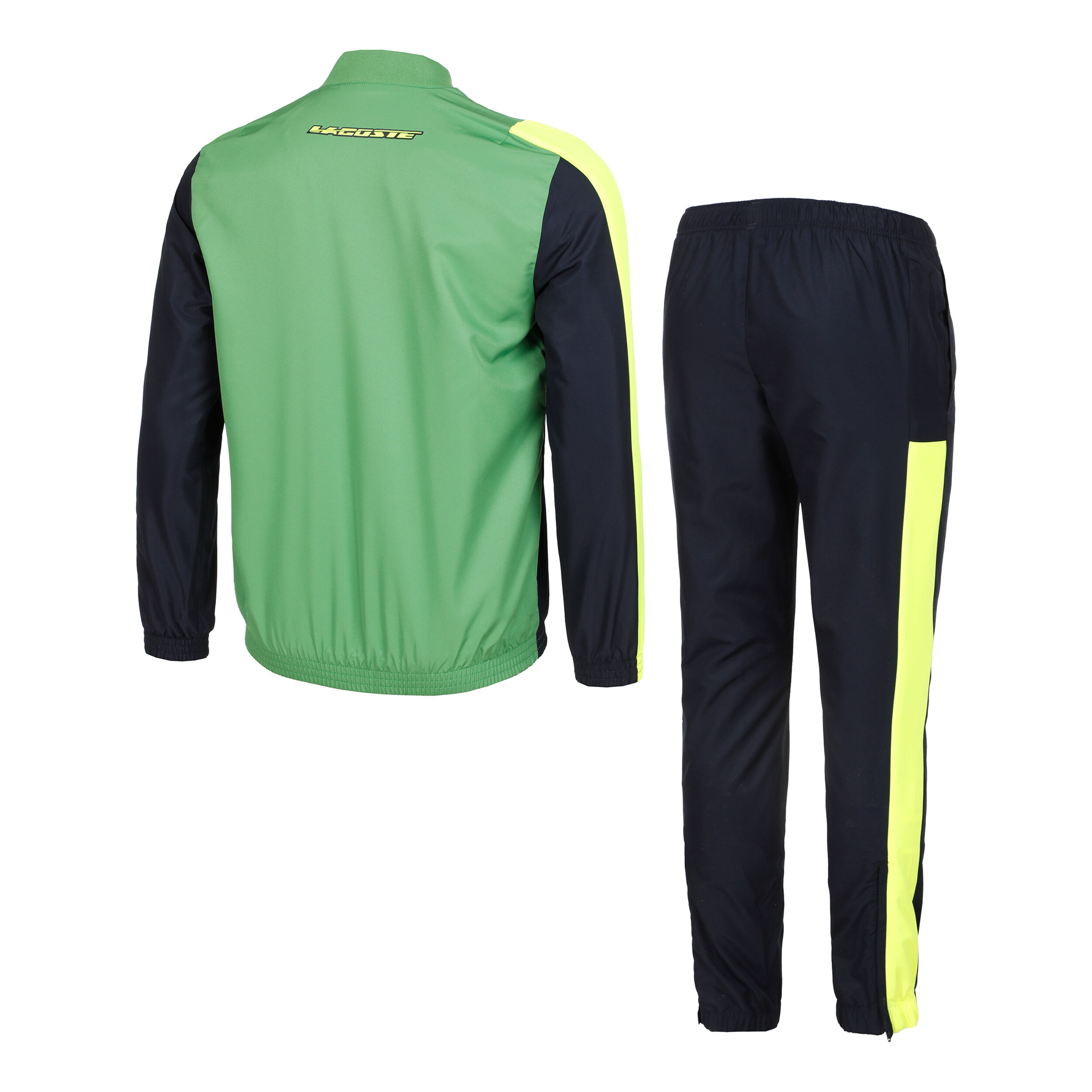 Trainingsanzug Herren Grun Gelb