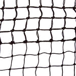 Tegra Platzbedarf Tegra Top Spin Tennisnetz 2,5mm Mit 5 Doppelreihen-Schwarz