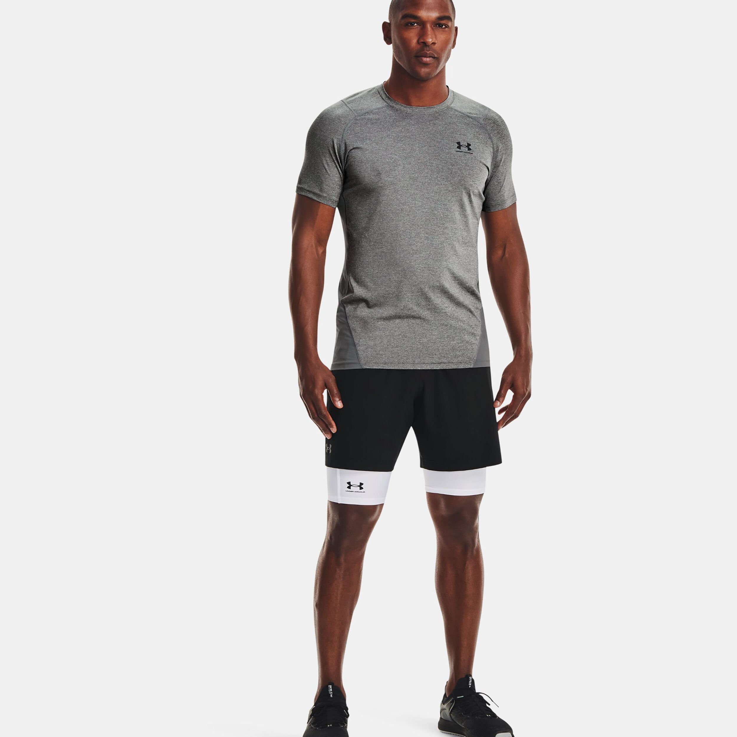Heatgear Long Shorts Herren WeiB