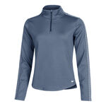 Nike Bekleidung Nike Therma-FIT One Half-Zip Laufshirt Damen-Blau,Weiß