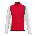 HEAD Bekleidung HEAD Club 25 Jacket Men Trainingsjacke Herren-Rot,Weiß
