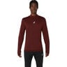 Road Winter Seamless Laufshirt Herren-weinrot