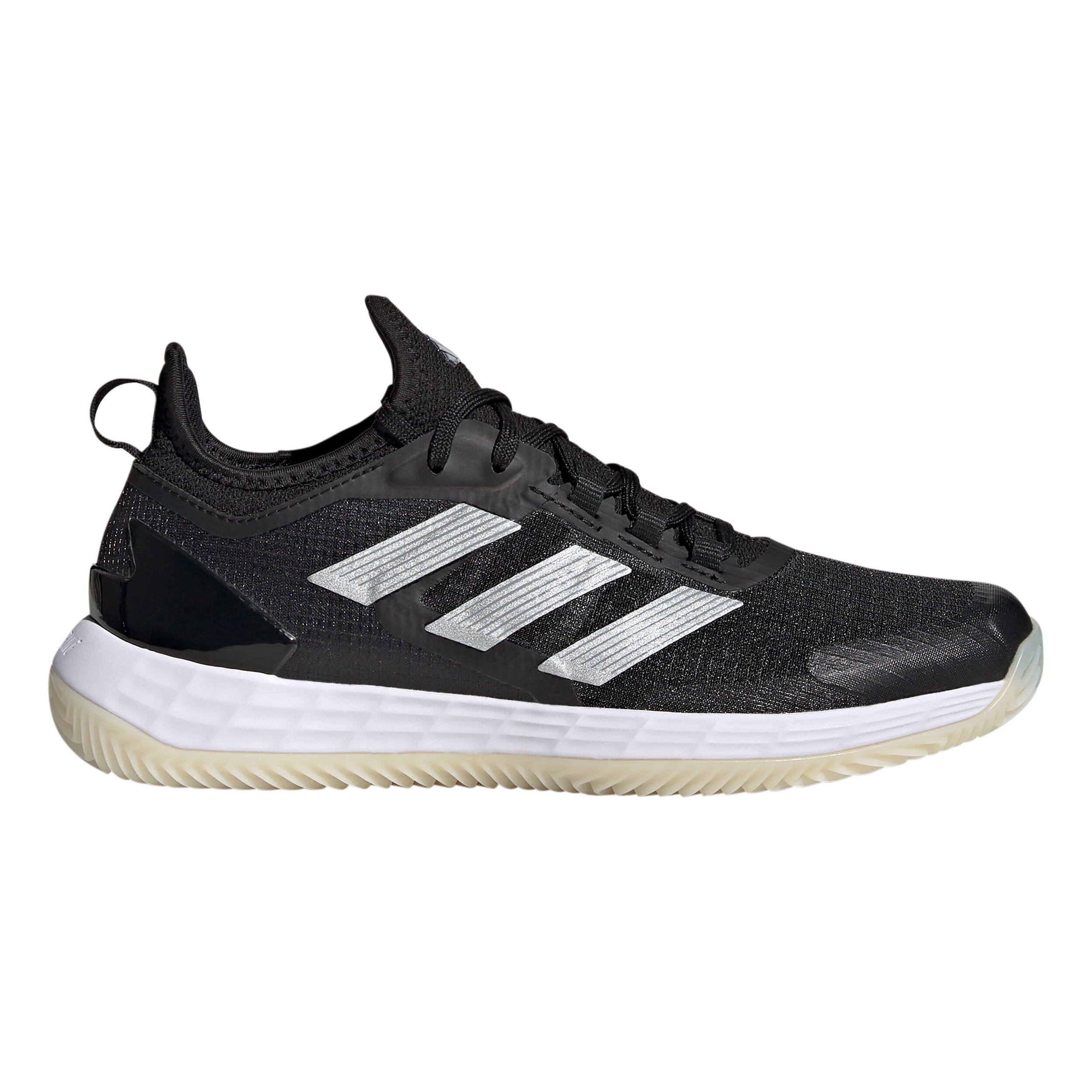 adidas Adizero Ubersonic 4.1 Sandplatzschuh Damen Schwarz Silber online kaufen Tennis Point DE