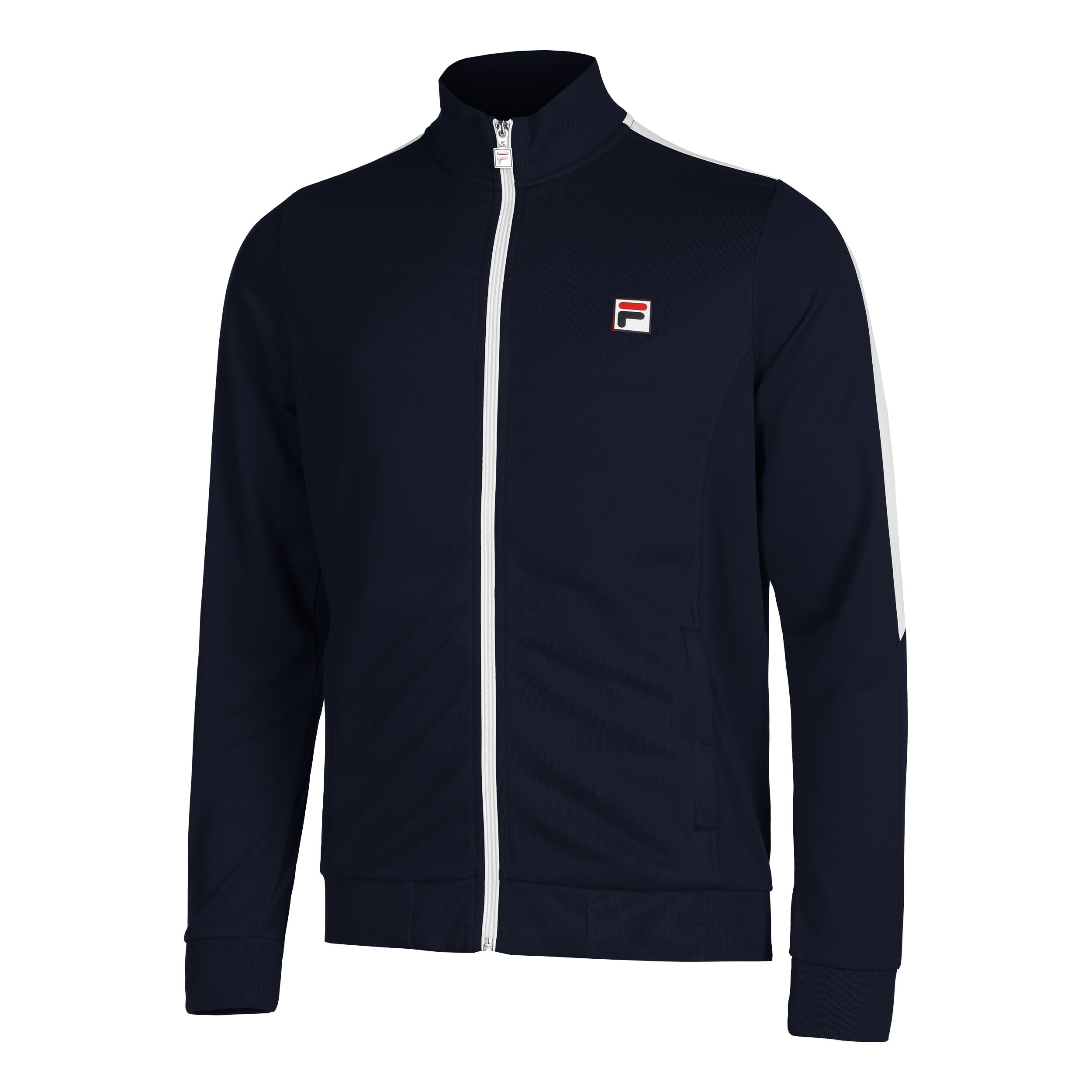 Fila Manuel Trainingsjacke Herren Dunkelblau WeiB online kaufen Tennis Point DE