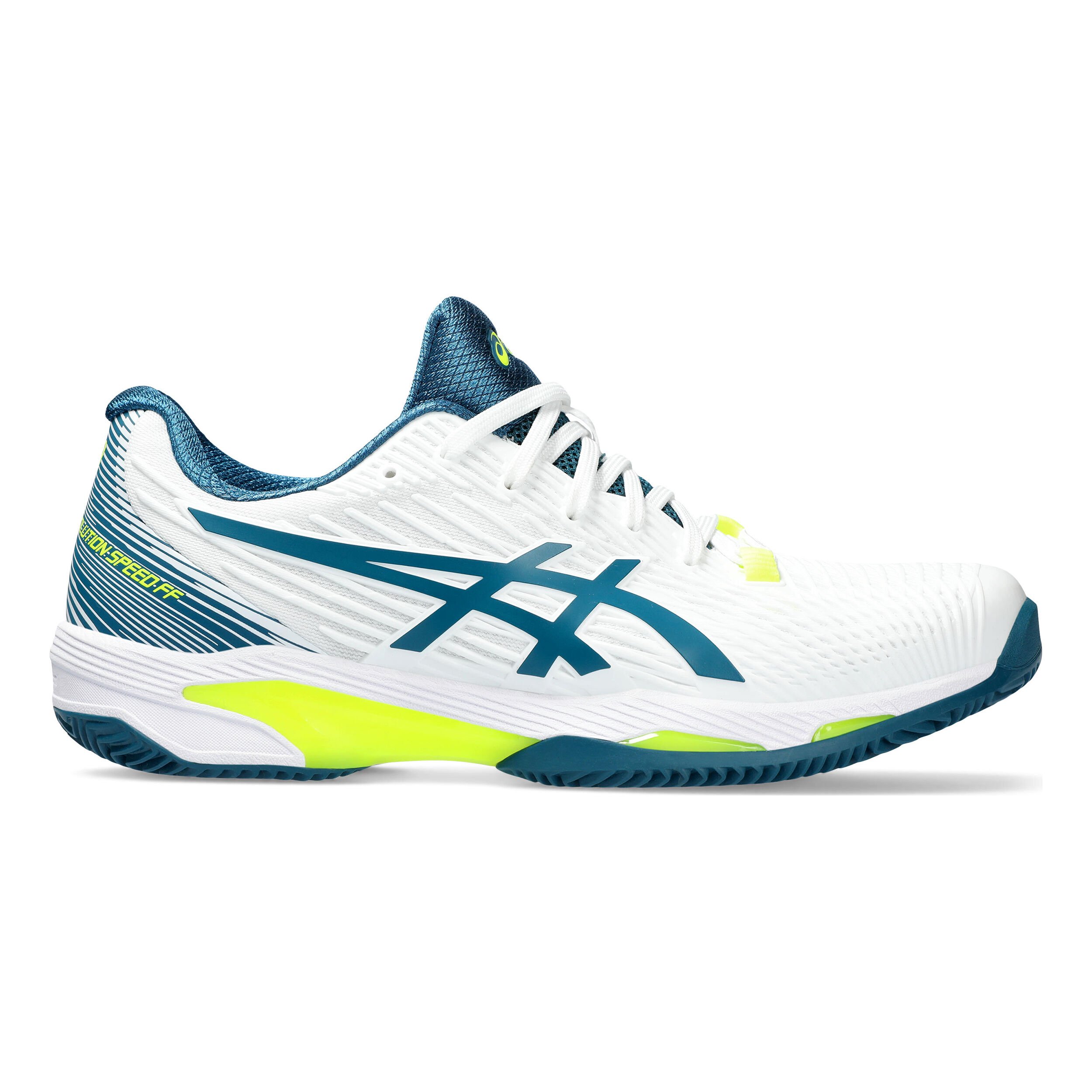 Solution Speed FF 2 Sandplatzschuh Herren WeiB Petrol