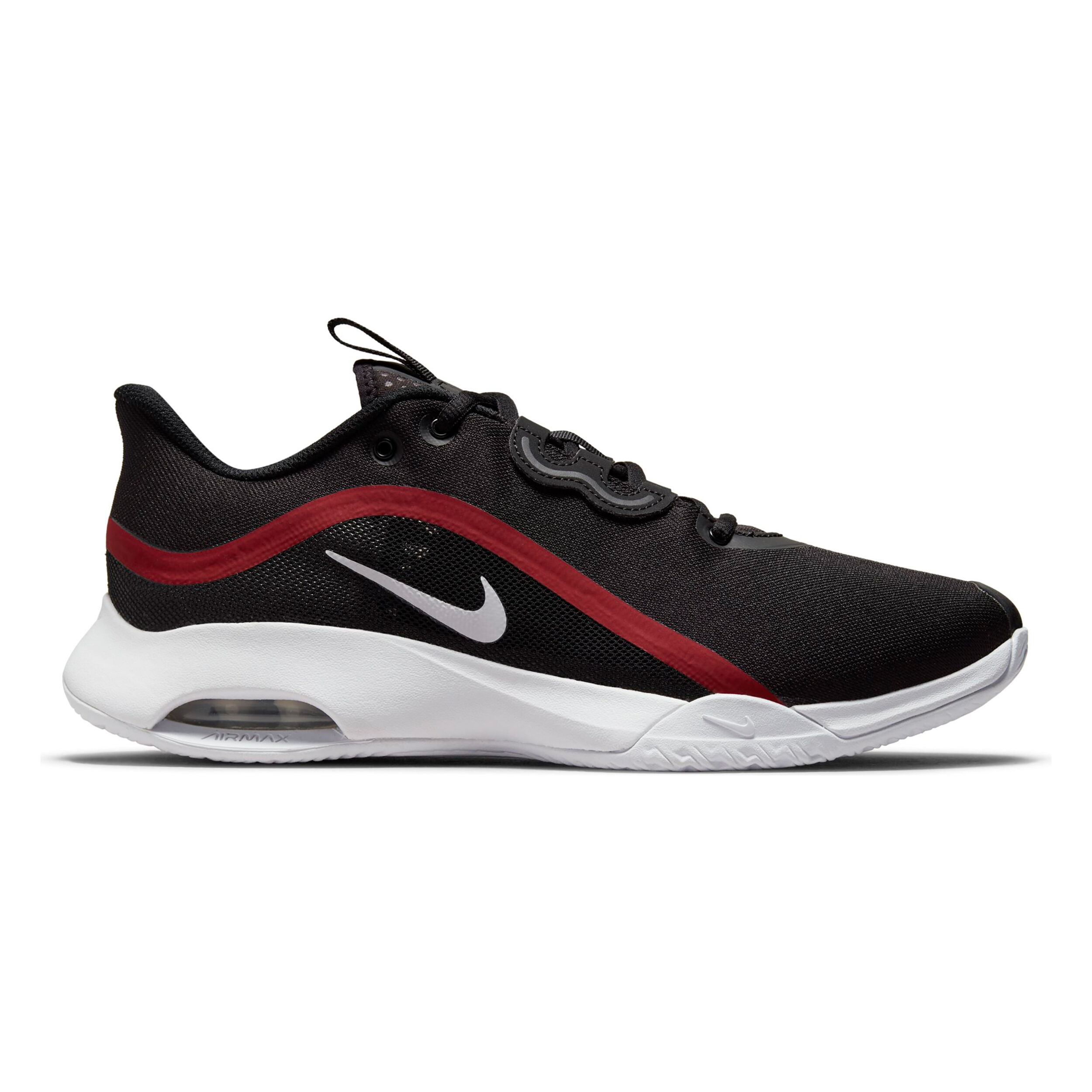 Court Air Max Volley Allcourtschuh Herren Schwarz Rot