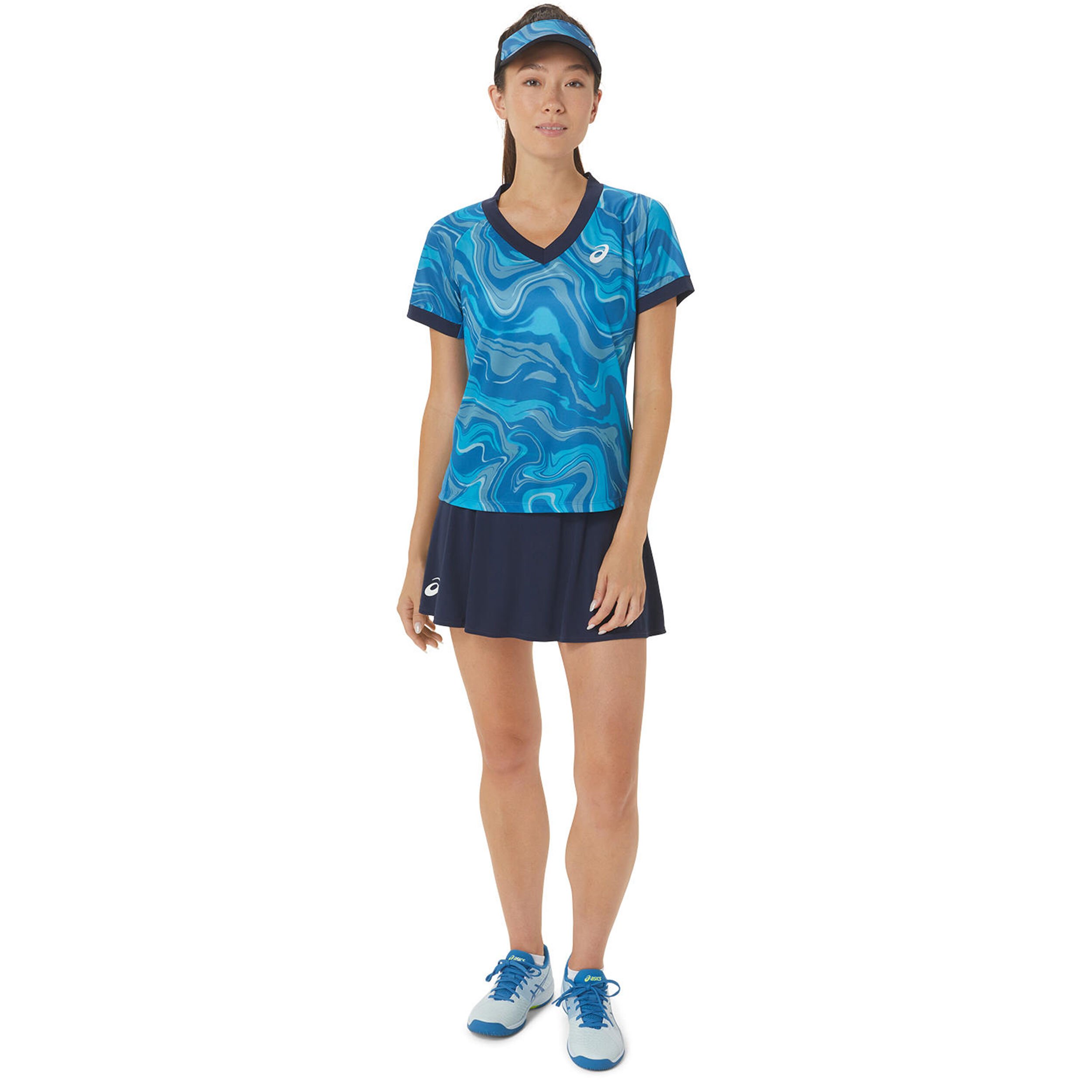 Asics t shirt dress sales