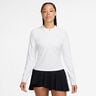 Court Dri-Fit Advantage Longsleeve Damen-Wei&szlig;,Wei&szlig;