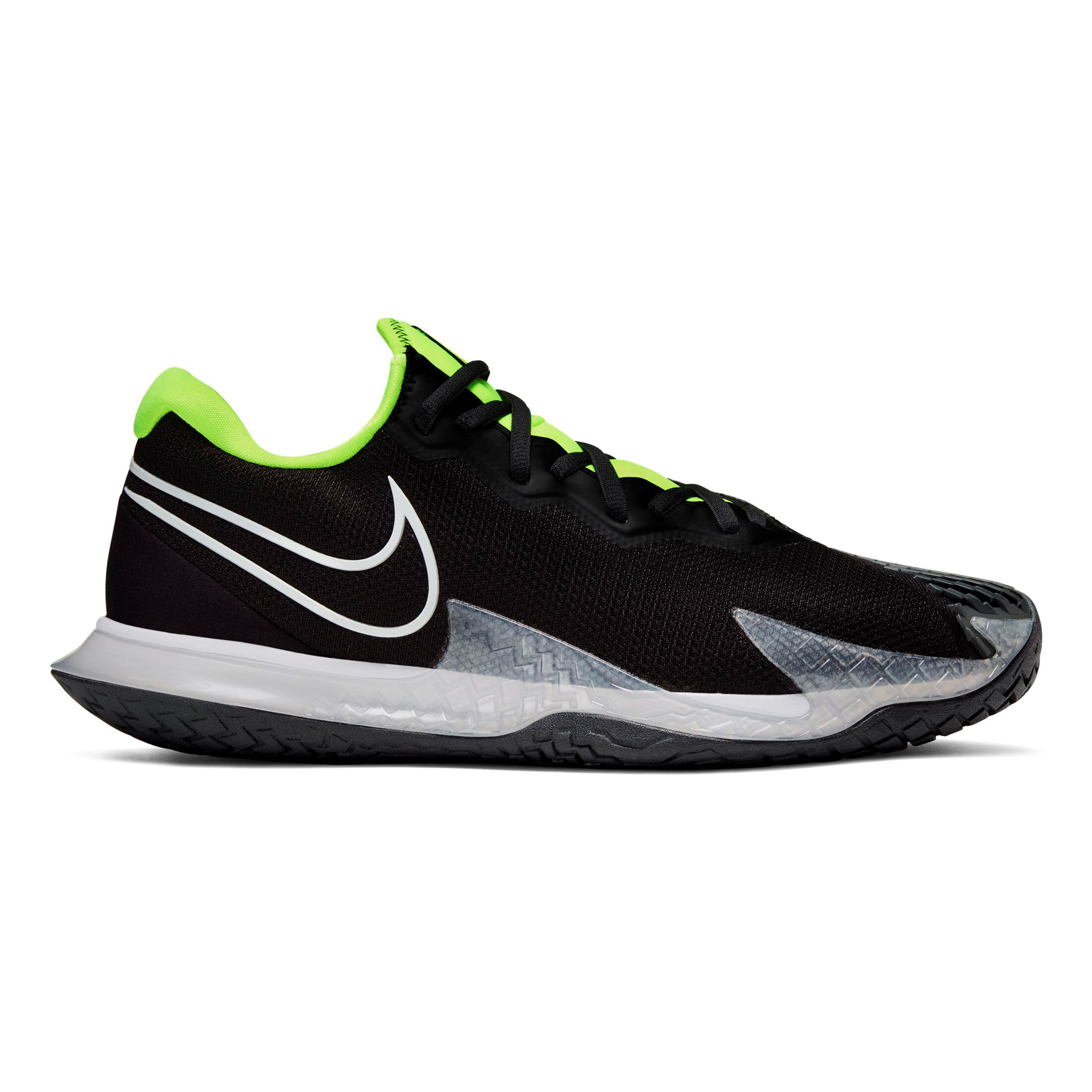 Air Zoom Vapor Cage 4 Allcourtschuh Herren Schwarz Neongr n