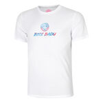 BIDI BADU Bekleidung BIDI BADU Logo Chill T-Shirt Herren-weiß