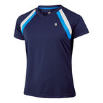 K-Swiss Bekleidung K-Swiss Core Team T-Shirt Damen-Dunkelblau,Mehrfarbig