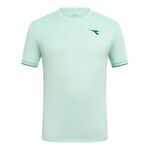 Diadora Tennisbekleidung Diadora Match T-Shirt Herren-gr&uuml;n