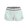 Tiida Tech 2 In 1 Shorts Ballshorts Damen-Mint,Grau
