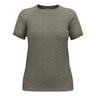 Essential Seamless Laufshirt Damen-Khaki